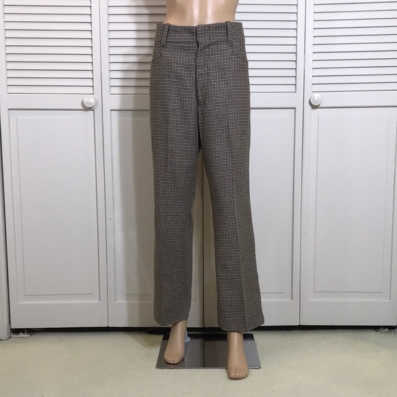 Re/Done Wool Blend Herringbone Trouser Pants Size 29 - Picture 5 of 16